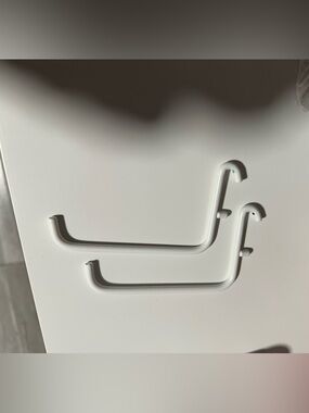 Ikea Skadis Pegboard Accessories Large Hooks x2 New